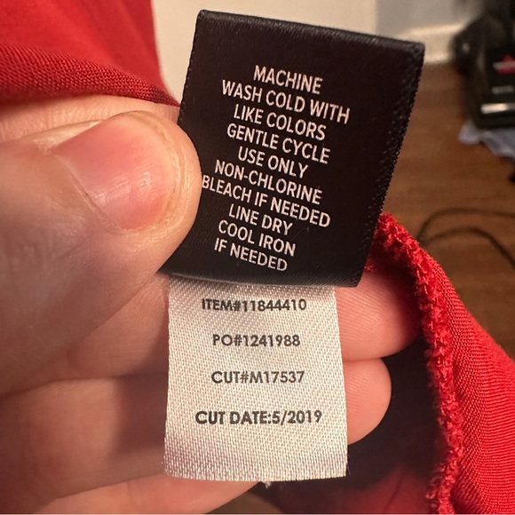 Torrid Mini Challis Skater Dress Red Size 1X - Picture 5 of 10